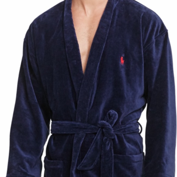 Polo Ralph Lauren Other - NEW POLO RALPH LAUREN Terry Kimono Robe - Navy